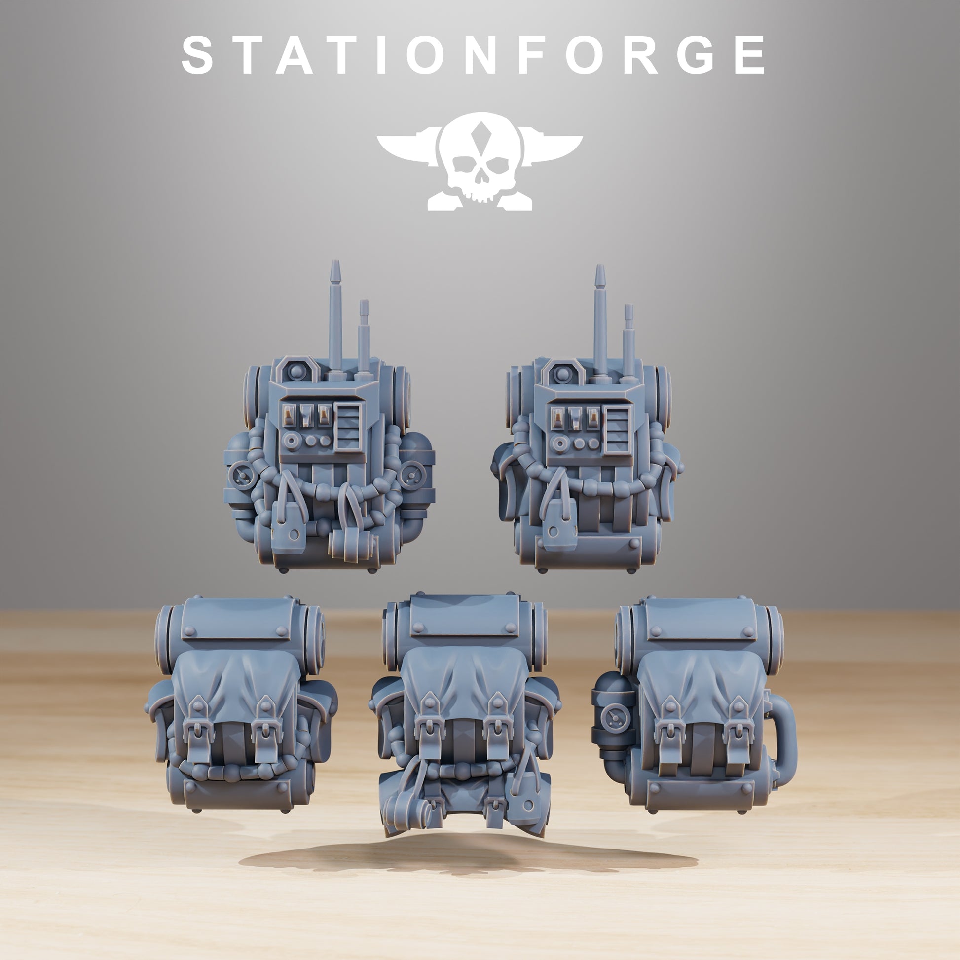 Productfoto 28mm Tabletop Minis Stationforge: Rangers Builder Kit