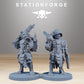 Productfoto 28mm Tabletop Minis Stationforge: Frontliners Infanterie