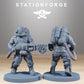 Productfoto 28mm Tabletop Minis Stationforge: Jungle Fighters