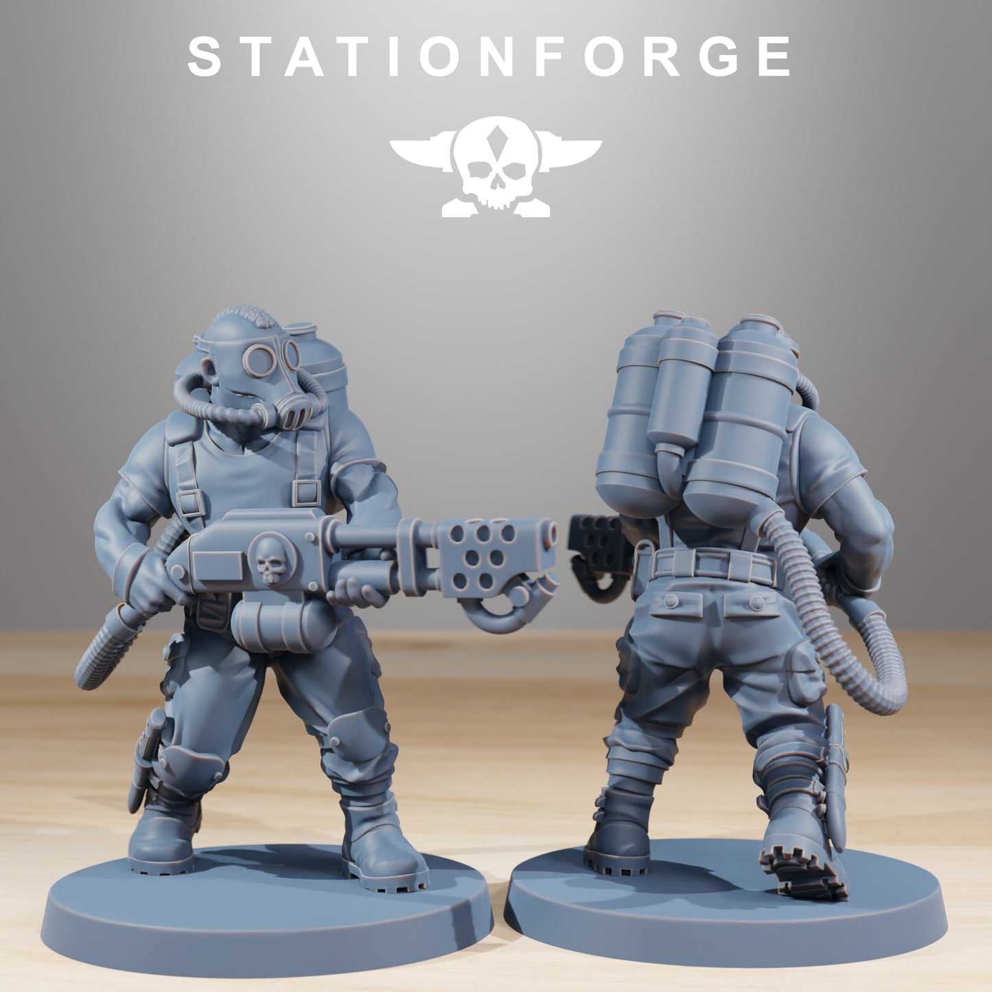 Productfoto 28mm Tabletop Minis Stationforge: Jungle Fighters