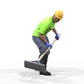 Produktfoto Diorama und Modellbau Miniatur Figur: Bauarbeiter 2