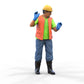 Productfoto Diorama en modelbouw miniatuur figuur: Bouwvakker 3