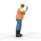 Productfoto Diorama en modelbouw miniatuur figuur: Bouwvakker 3