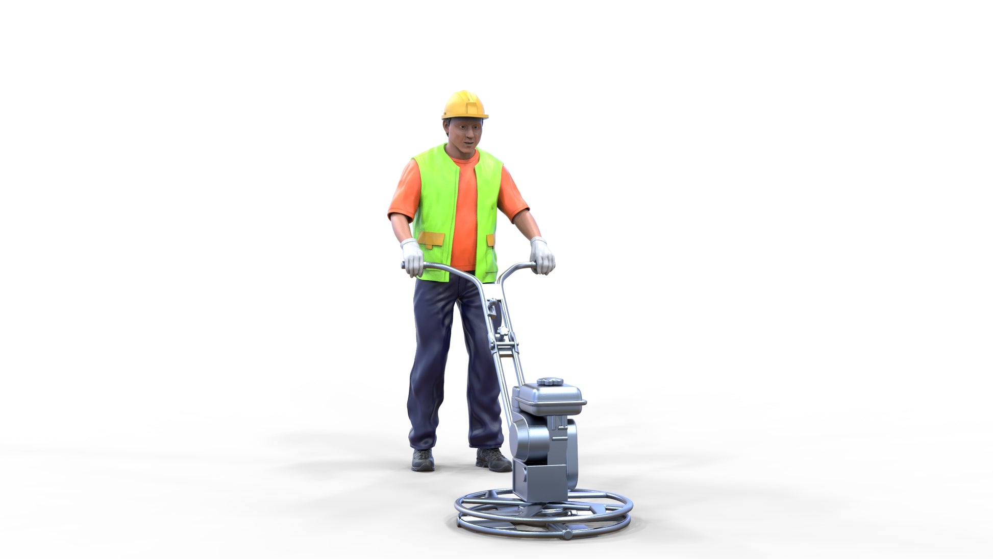 Productfoto Diorama en Modelbouw Miniatuurfiguur: Bouwvakker 4