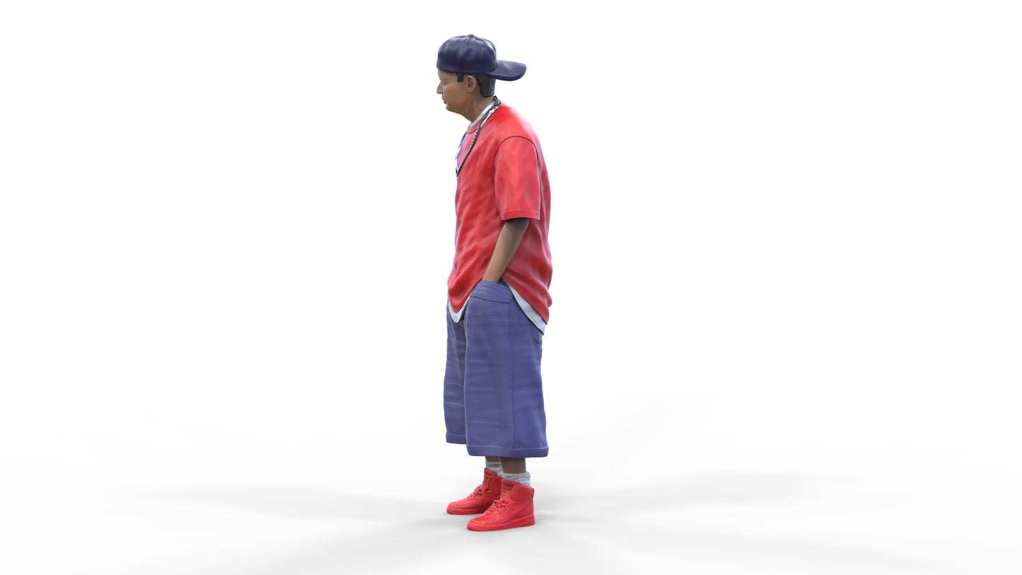 Productfoto Diorama en Modelbouw Miniatuurfiguur: Homie | Gangster | Hip Hopper 1