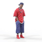 Productfoto Diorama en Modelbouw Miniatuurfiguur: Homie | Gangster | Hip Hopper 1