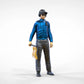 Productfoto diorama en modelbouw miniatuurfiguur: verkeerspostenset, 6 figuren