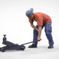 Productfoto diorama en modelbouw miniatuurfiguur: Mechanicus set, 6 figuren