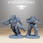 Productfoto 28mm Tabletop Minis Stationforge: Melee Infanterie