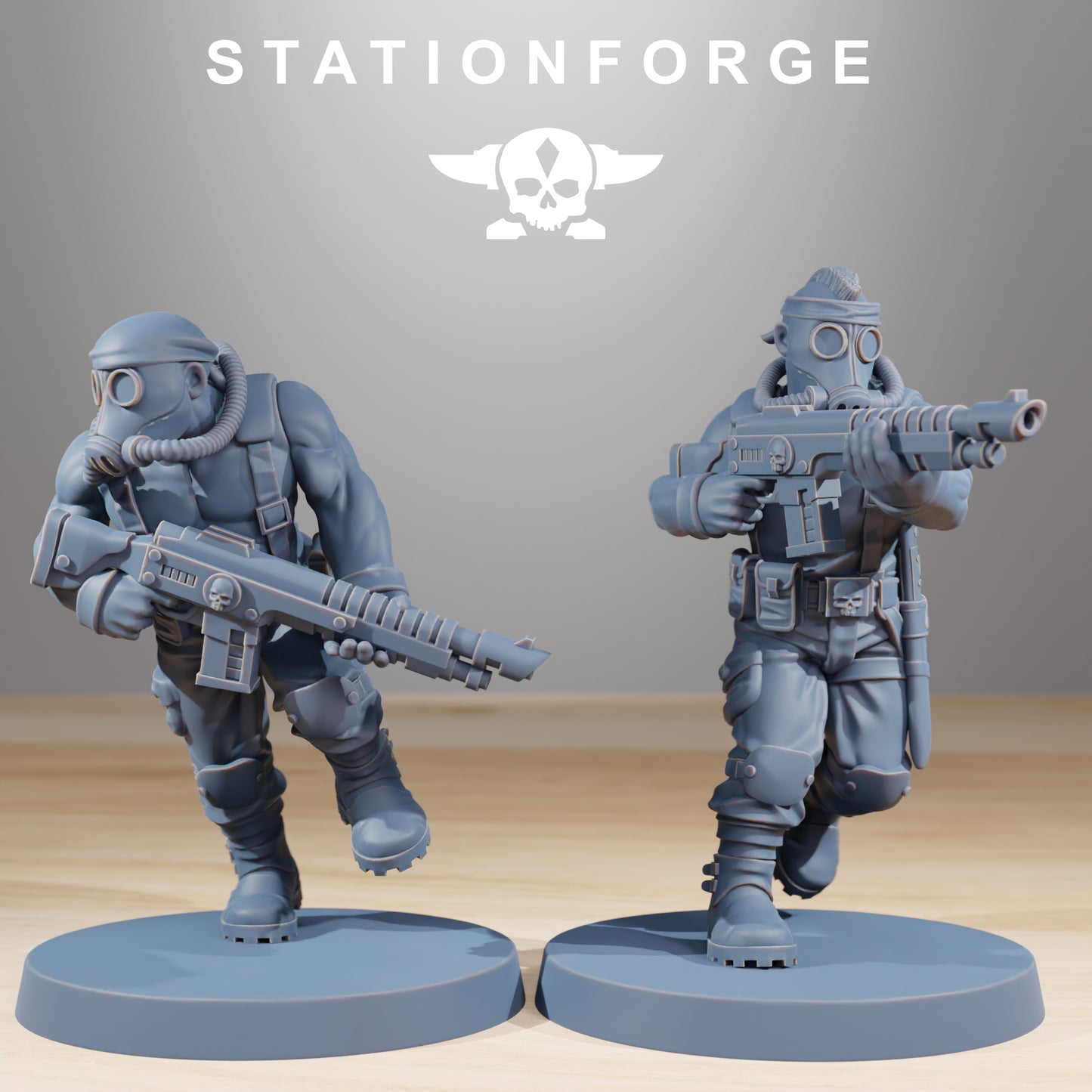 Productfoto 28mm Tabletop Minis Stationforge: Jungle Fighters
