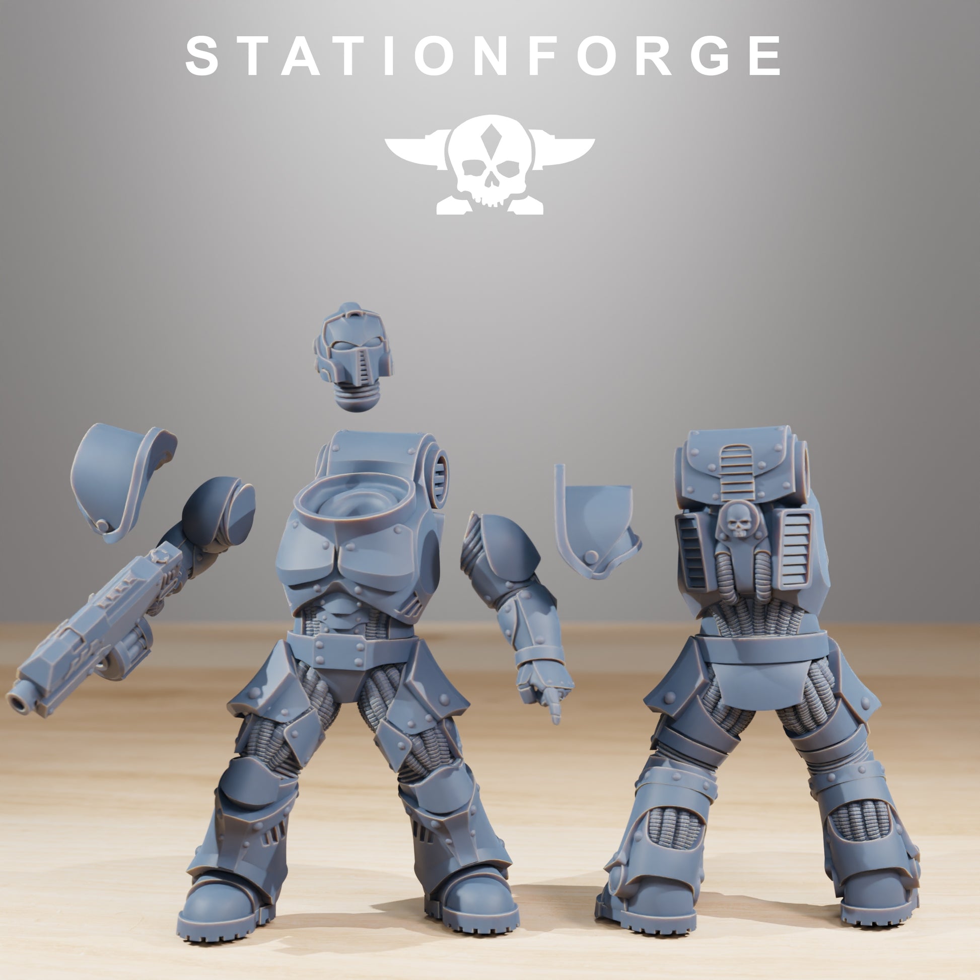 Productfoto 28mm Tabletop Minis Stationforge: Socratis Legion