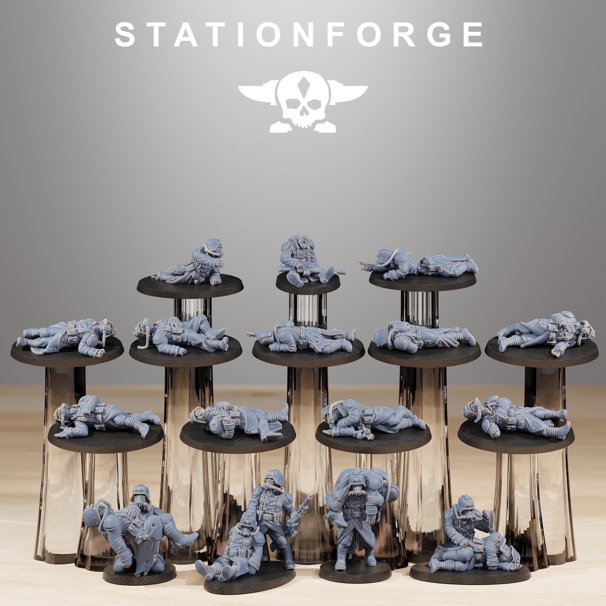 Productfoto 28mm Tabletop Minis Stationforge: The Fallen