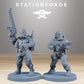 Productfoto 28mm Tabletop Minis Stationforge: Jungle Fighters