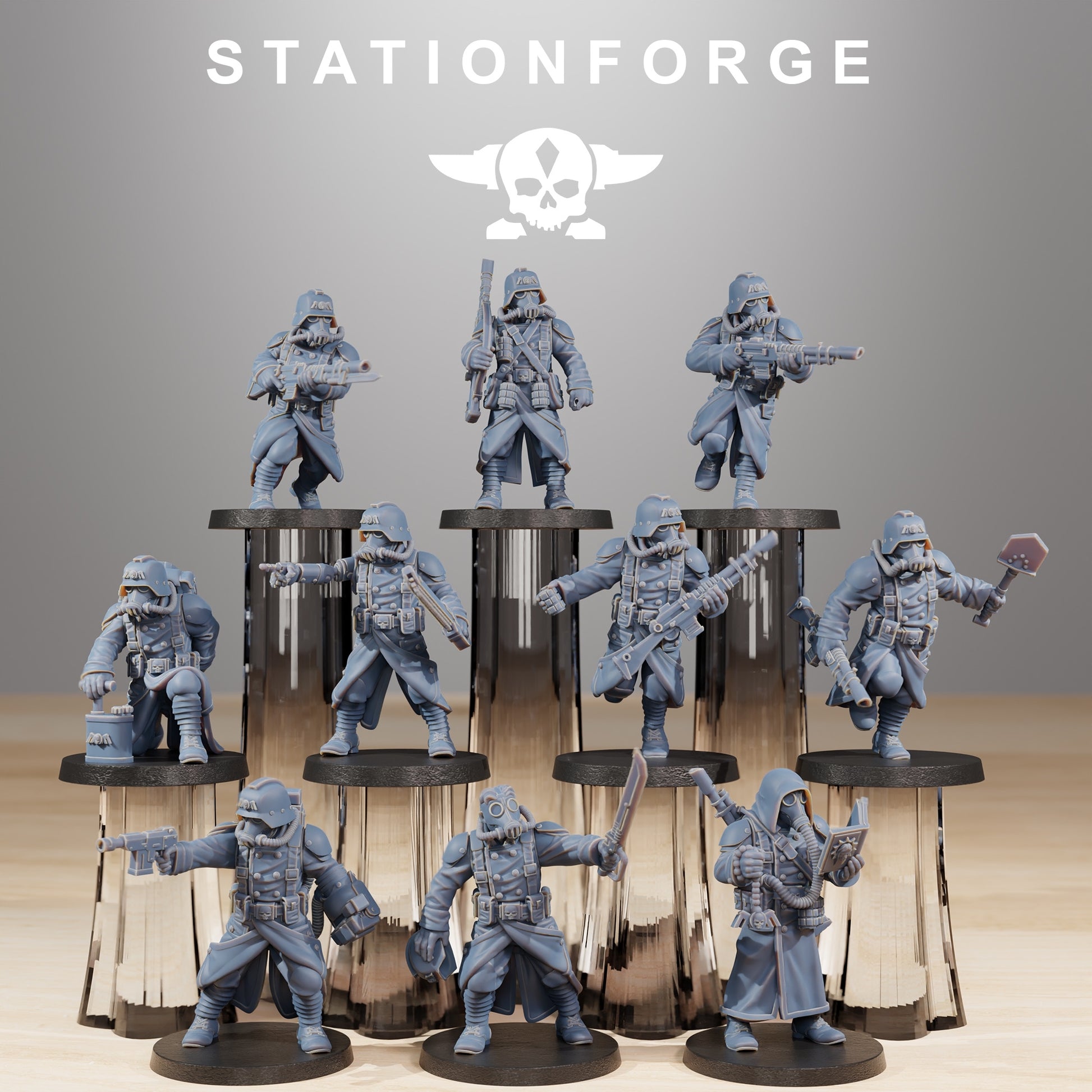 Productfoto 28mm Tabletop Minis Stationforge: Acolyten