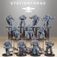 Productfoto 28mm Tabletop Minis Stationforge: Melee Infanterie