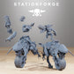 Productfoto 28mm Tabletop Minis Stationforge: Beestrijders