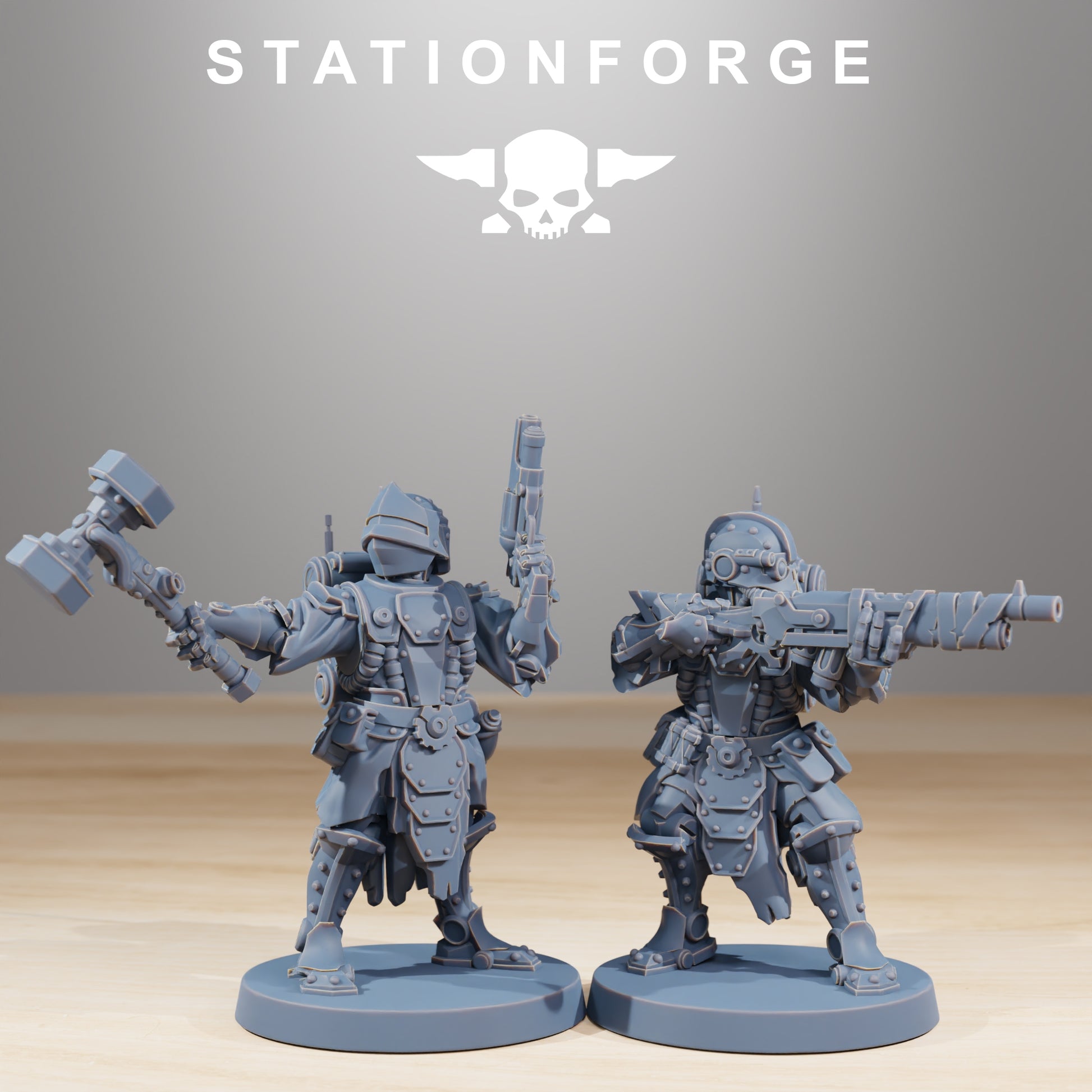 Productfoto 28mm Tabletop Minis Stationforge: Frontliners Infanterie