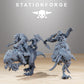 Productfoto 28mm Tabletop Minis Stationforge: Beestrijders