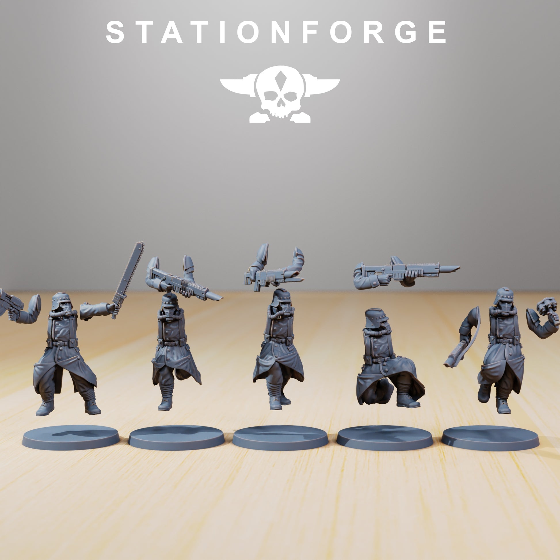 Productfoto 28mm Tabletop Minis Stationforge: Trench Runners
